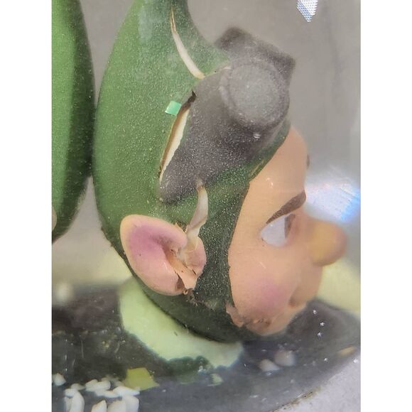 Rare-Hallmark Snow Globe Disney Lanny, Wayne in Chimney - Picture 8 of 11